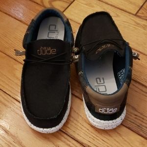 Hey Dude Wally Tartan Green Mens Size US 9